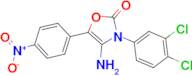 4-Amino-3-(3,4-dichloro-phenyl)-5-(4-nitro-phenyl)-3H-oxazol-2-one