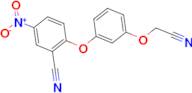 2-(3-Cyanomethoxy-phenoxy)-5-nitro-benzonitrile