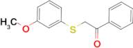 2-(3-Methoxy-phenylsulfanyl)-1-phenyl-ethanone