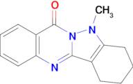 5-Methyl-1,3,4,5-tetrahydro-2H-indazolo[3,2-b]quinazolin-7-one