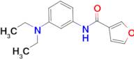 Furan-3-carboxylic acid (3-diethylamino-phenyl)-amide