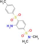 3-Amino-N,N-dimethyl-4-(toluene-4-sulfonyl)-benzenesulfonamide