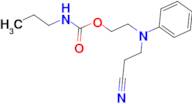 Propyl-carbamic acid 2-[(2-cyano-ethyl)-phenyl-amino]-ethyl ester