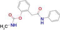 Methyl-carbamic acid 2-phenylcarbamoylmethyl-phenyl ester