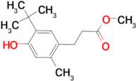 3-(5-tert-Butyl-4-hydroxy-2-methyl-phenyl)-propionic acid methyl ester