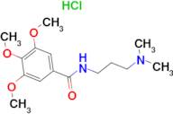 N-(3-DIMETHYLAMINO-PROPYL)-3,4,5-TRIMETHOXY-BENZAMIDE, HYDROCHLORIDE