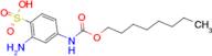 2-Amino-4-octyloxycarbonylamino-benzenesulfonic acid