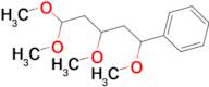 (1,3,5,5-Tetramethoxy-pentyl)-benzene