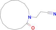 3-(2-Oxo-azacyclotridec-1-yl)-propionitrile