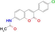 N-[3-(4-Chloro-phenyl)-2-oxo-2H-chromen-7-yl]-acetamide