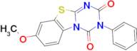 7-METHOXY-3-PHENYL-9-THIA-1,3,4A-TRIAZA-FLUORENE-2,4-DIONE