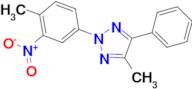 4-Methyl-2-(4-methyl-3-nitro-phenyl)-5-phenyl-2H-[1,2,3]triazole