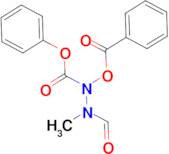 2-Benzoyloxy-1-formyl-1-methyl-2-phenyloxycarbonyl hydrazine