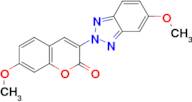 7-Methoxy-3-(5-methoxy-benzotriazol-2-yl)-chromen-2-one