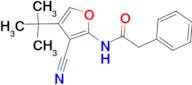 N-(4-tert-Butyl-3-cyano-furan-2-yl)-2-phenyl-acetamide