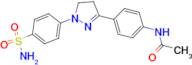 N-{4-[1-(4-Sulfamoyl-phenyl)-4,5-dihydro-1H-pyrazol-3-yl]-phenyl}-acetamide