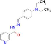 NICOTINIC ACID (4-DIETHYLAMINO-BENZYLIDENE)-HYDRAZIDE