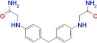 2-{4-[4-(Carbamoylmethyl-amino)-benzyl]-phenylamino}-acetamide