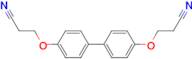 3-[4'-(2-Cyano-ethoxy)-biphenyl-4-yloxy]-propionitrile