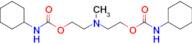 Bis(2-(cyclohexylcarbamoyloxy)ethyl)methylamine