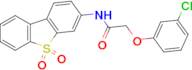 2-(3-Chloro-phenoxy)-N-(5,5-dioxo-5H-56-dibenzothiophen-3-yl)-acetamide