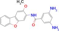 3,5-Diamino-N-(2-methoxy-dibenzofuran-3-yl)-benzamide