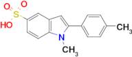 1-Methyl-2-p-tolyl-1H-indole-5-sulfonic acid