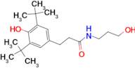 3-(3,5-Di-tert-butyl-4-hydroxy-phenyl)-N-(3-hydroxy-propyl)-propionamide