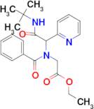 [Benzoyl-(tert-butylcarbamoyl-pyridin-2-yl-methyl)-amino]-acetic acid ethyl ester