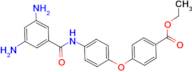 4-[4-(3,5-Diamino-benzoylamino)-phenoxy]-benzoic acid ethyl ester