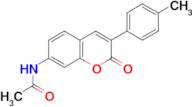 N-(2-Oxo-3-p-tolyl-2H-chromen-7-yl)-acetamide