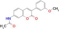 N-[3-(3-Methoxy-phenyl)-2-oxo-2H-chromen-7-yl]-acetamide