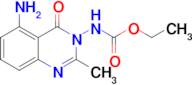 (5-Amino-2-methyl-4-oxo-4H-quinazolin-3-yl)-carbamic acid ethyl ester