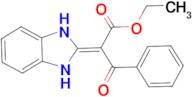 2-(1,3-Dihydro-benzoimidazol-2-ylidene)-3-oxo-3-phenyl-propionic acid ethyl ester