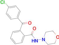 2-(4-Chloro-benzoyl)-N-morpholin-4-yl-benzamide