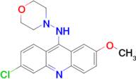 (6-Chloro-2-methoxy-acridin-9-yl)-morpholin-4-yl-amine