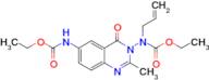 [3-(Allyl-ethoxycarbonyl-amino)-2-methyl-4-oxo-3,4-dihydro-quinazolin-6-yl]-carbamic acid ethyl es…