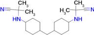 2-(4-{4-[(Cyano-dimethyl-methyl)-amino]-cyclohexylmethyl}-cyclohexylamino)-2-methyl-propionitrile