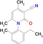 1-(2-Ethyl-6-methyl-phenyl)-4,6-dimethyl-2-oxo-1,2-dihydro-pyridine-3-carbonitrile