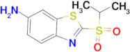 2-(Propane-2-sulfonyl)-benzothiazol-6-ylamine