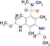 (3-Dimethylsulfamoyl-5-methoxycarbonylamino-2,4,6-trimethyl-phenyl)-carbamic acid methyl ester