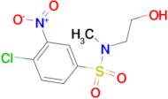 4-Chloro-N-(2-hydroxy-ethyl)-N-methyl-3-nitro-benzenesulfonamide