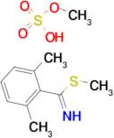 2,6-Dimethyl-thiobenzimidic acid methyl ester; compound with sulfuric acid monomethyl ester