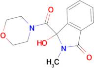 3-Hydroxy-2-methyl-3-(morpholine-4-carbonyl)-2,3-dihydro-isoindol-1-one