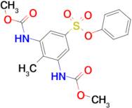 3,5-Bis-methoxycarbonylamino-4-methyl-benzenesulfonic acid phenyl ester
