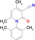 1-(2,6-Dimethyl-phenyl)-4,6-dimethyl-2-oxo-1,2-dihydro-pyridine-3-carbonitrile