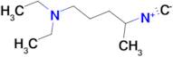 Diethyl-(4-isocyano-pentyl)-amine