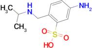 5-Amino-2-(isopropylamino-methyl)-benzenesulfonic acid