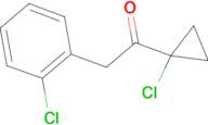 1-(1-Chlorocyclopropyl)-2-(2-chlorophenyl)ethanone