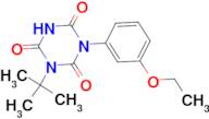 1-tert-Butyl-3-(3-ethoxy-phenyl)-[1,3,5]triazinane-2,4,6-trione